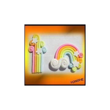 2D soft PVC fridge magnet