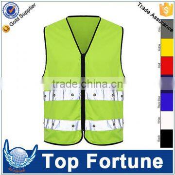 high visibility vest,reflective vest,led safety vest