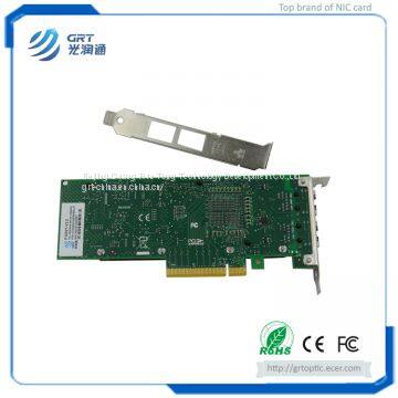 F1002T PCIe 10G 2-Port RJ45 Intel X540 Fibre Optic NIC Network Card for Server Switch photo-2