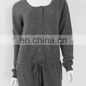 China factory sale knitted cashmere sex jumpsuit