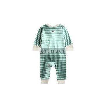 Green stiped baby grows,baby suits,rompers ,jump suit