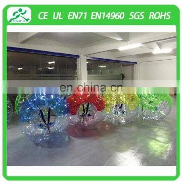 2016 hot sale CE inflatable body zorb ball,bubble for football