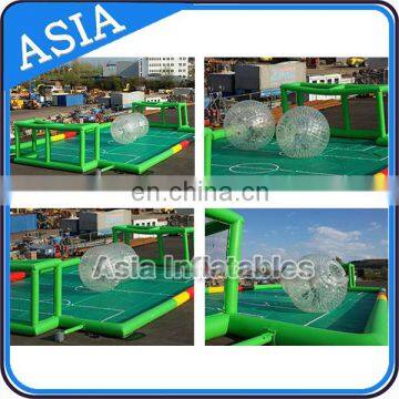 Portable Pop Up Soccer Arena For Bumper Soccer / Inflatable Soccer Soap Field Game photo-4