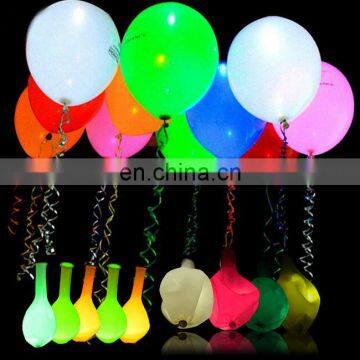 led balloon led light balloon size 12 inch with flashing light Party decoration