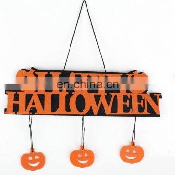 happy halloween door hanger