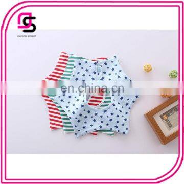 Cute design for babies trendy cotton soft waterproof baby bandana bib