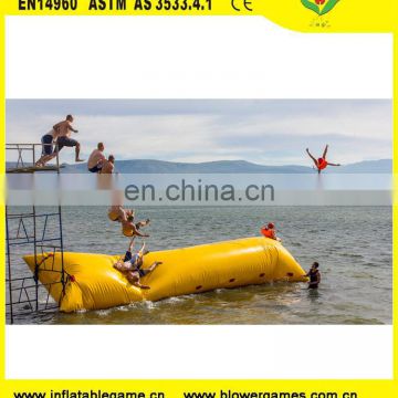 Party Water catapult Game Equipment jumping Inflatable water blob rental