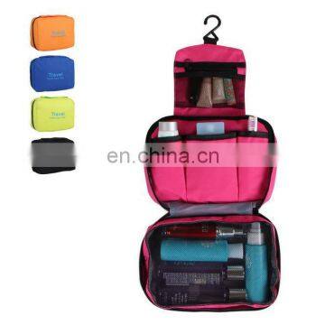 YIBISH Portable Multi-function Waterproof Hanging Wash Bag Toiletry Bag Travel Cosmetic Bag Pouch Organizer #KZ-02