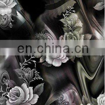 Digital Printed Polyester Chiffon Fabric For Woman Garment