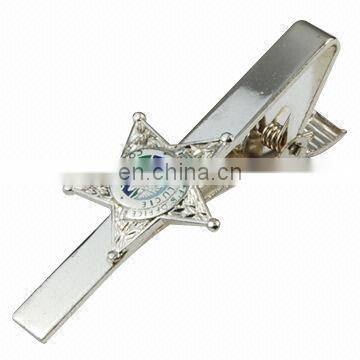 Wholesale Factory Directly Cheap Custom Metal SILVER Tie bar