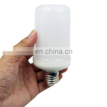 E27 2835 SMD LED Lamp Flame Effect Fire Light Bulbs