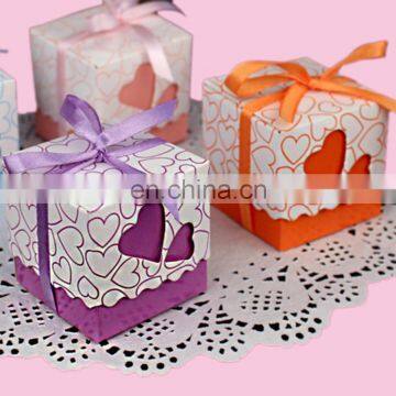 romantic wedding laser cut candy boxes