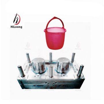 water bucket plastic injection mould cheap mould in huangyan