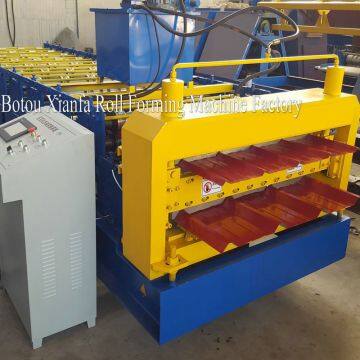 IBR Double Galvanized Roofing Sheet Roll Forming Machine