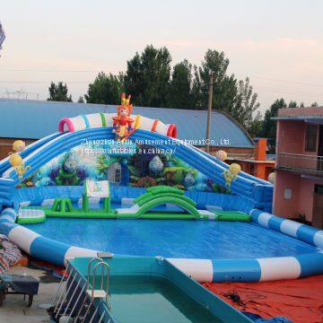 Giant Inflatable Water Park Ax-08 photo-3