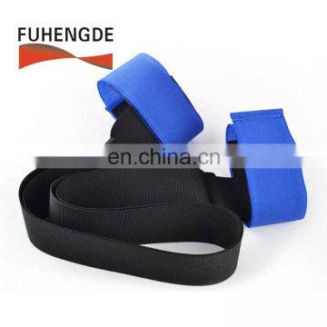 Factory price 100% nylon hook loop and webbing skiing carry strap fastening