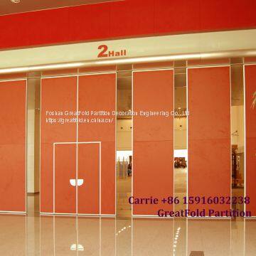 Portable wall hotel room mobile wooden decorative partition walls