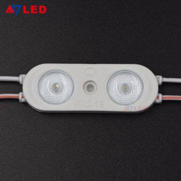 Adled Light 2 leds lens IP67 2W constant current led module for sign