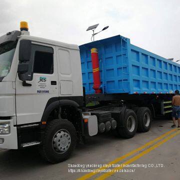 High Strength 3axles Tipper Dumper Dump Truck Semi Trailer