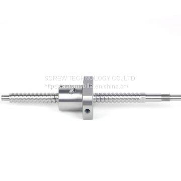 High Accuracy Miniature Ball Screw 1004 With 10mm Diameter