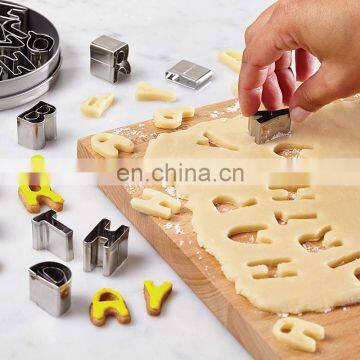 High Quality Stainless Steel 26 English Letters Cake Mold Cookie Mold photo-4
