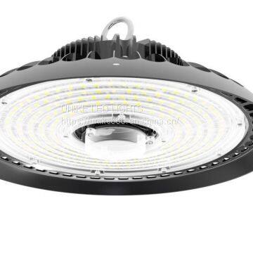 Warehouse industrial lighting led 150w 200w ufo high bay light with motion sensor