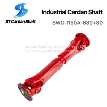 Customize superior quality cardan shaft coupling for rolling mill SWC-I150A-680+80