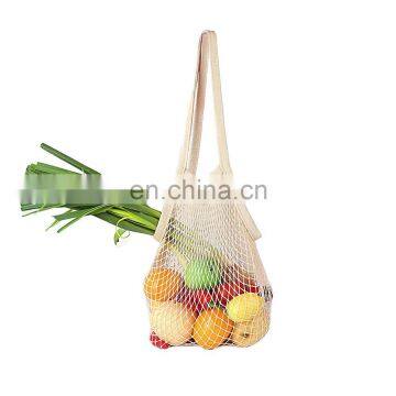 Portable Reusable Mesh Cotton Bag for Shopping Tote bag Hand bag for Fruit Storage Shopper