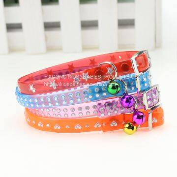 Puppy PVC Collar With Bell Neckband Pet Cat Collar Pet B2 photo-3