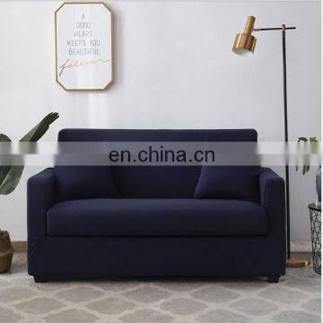 Factory cheap Customized 100% Polyester Material Protective Sofa Cover stretch Universal Couch Cover pure color