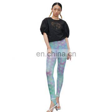 TWOTWINSTYLE Casual Hit Color High Waist Slim Women Pants Summer Fashion New Clothing