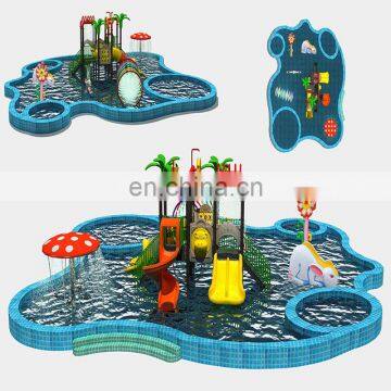 Large Fiberglass Slide for Water Pool, Water Play Equipment for Sale