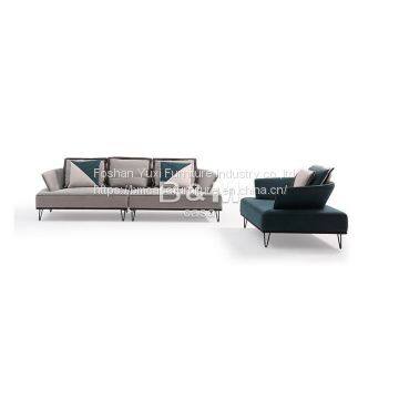 Armrest Fabric Sofa Eco-friendly Fabric Sofa Modern Minimalist Fabric Sofa OEM Modern Fabric Sofa Manufacturer