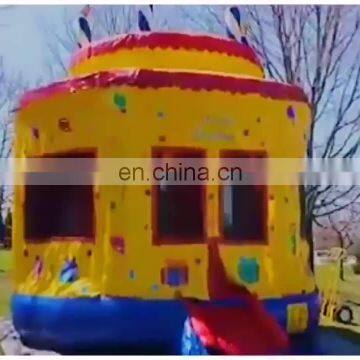 birthday cake jumper inflatable bouncer jumping bouncy castle bounce house