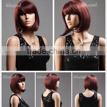 W3303 Kinky Curly Lace Front Wig , Women Sexy Synthetic Hair Lace Front Wigs photo-2