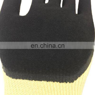 PowerGrab Thermo Glove With Micro Finish Grip Latex Sandy Cotton Work Glove photo-4