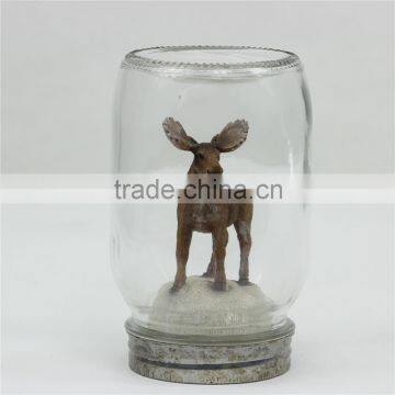 Elaphurus Davidianus Ceramic Decoration,Animal Glass Decoration,Handstand Glass Decoration