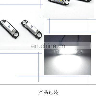 Carest 2Pcs Canbus LED License Plate Light for Volvo S80 XC90 S40 V60 XC60 S60 C70 V50 XC70 V70 White Car-Styling Number Lamp