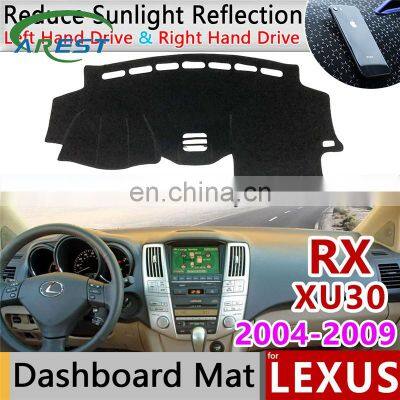 for Lexus RX 2004~2009 XU30 Anti-Slip Mat Dashboard Cover Sunshade Dashmat Protect Car Accessories RX300 RX330 RX350 RX400h 2006