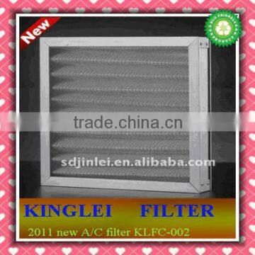 Pre-efficiency filter for Central Air Conditioners/A/C conditioner filter