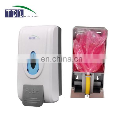 Manual Soap Dispenser,Commercial Soap Dispenser Wall Mounted for Bathroom Kitchen Hotel .1000ml/33oz,Hand Sanitizer Dispenser