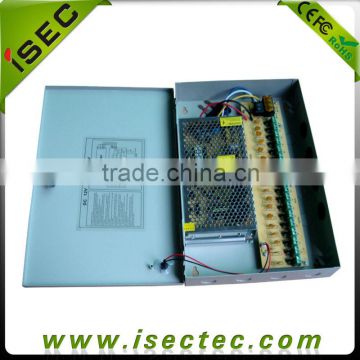 18 ways 10A CCTV central power supply box, cctv Switching Power Supply