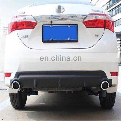 Rear Diffuser Exhaust Tip Rear Bumper Lip For Toyota Corolla 2014-2018