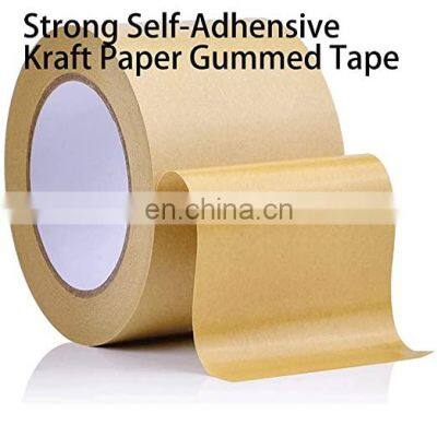 150 Mic Wholesale Manufacture Adhesive Kraft Paper Tape photo-5