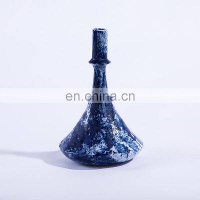 Wholesale Ceramic Decoration Chinese Handmade Pottery Blue And White Porcelain Vase For Home Decor photo-3