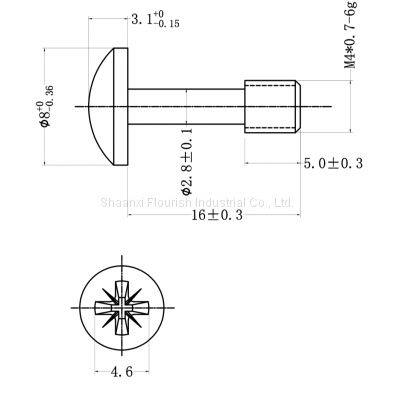 SS304 Captive Screw Passication Surface With UNC Thread photo-4