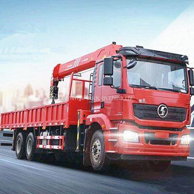 Shacman H3000 Crane Truck Telescopic Boom 6x4 10 Wheel Truck Crane Price