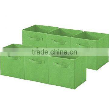 Non-woven Foldable Storage Cube Storage boxes set of 6