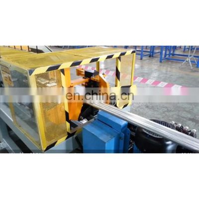 Hydraulic Flat Galvanized Steel Automatic Oval Duct Machine