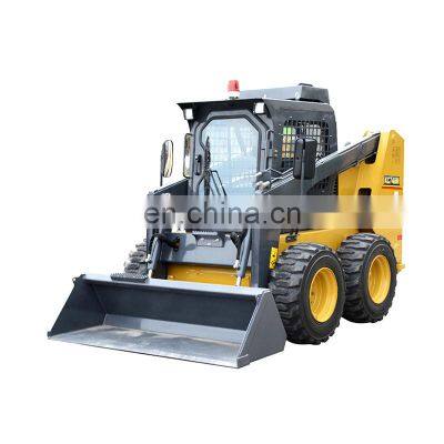 China brand XC740K new skid steer loader with rock saw attachment for sale low price